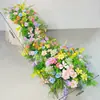 Flores para Mesa Cascada, Flores Artificiales, Decoraciones de Boda Terminadas, Decoraciones de Bienvenida para Bodas en el Lugar, Arreglos Florales, Flores Cascada