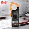 Pinza Amperimétrica 266C Pinza Medidora Cumple con Estándares CE/GS Mide Temperatura Medidor de Alta Corriente