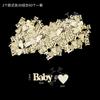 En stock Decoración de Pez de Madera Baby Shower Pared Mesa Cintas Decorativas Niño Niña Pez Decorativo Madera