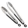 Acero inoxidable 304 pinza para alimentos BBQ BBQ pinza larga accesorios hogar pinzas para pan alimentos herramientas de cocina venta al por mayor
