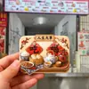Los Eventos Importantes de la Vida: Imanes de Refrigerador Magnéticos de Resina con Relieve de Comida y Bebida, Pequeños Regalos Estilo Chino, Souvenirs de Decoración para el Hogar, Venta al por Mayor