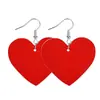 Aretes con Forma de Corazón con Labios Rojos, Forma de Flecha, Forma de Lágrima, Cupido Acrílico Al por Mayor Transfronterizo Día de San Valentín Lindos