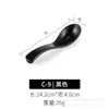 Cuchara Melamina A5 Cuchara Comercial Concha de Tortuga Cuchara Mango Largo Hotel Restaurante Cuchara para Ramen Cuchara Plástico Gancho para Cuchara
