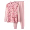 Ropa de Otoño y Pantalones para Mujeres de Mediana Edad y Mayores Cárdigan de Algodón Holgado Talla Grande Ropa Interior Térmica Básica para Papá Traje para Hombre para Mamá
