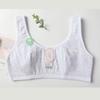 Nova moda de roupa íntima respirável macia e confortável, sem ponto convexo, top sem alças de personalidade simples com bojo de esponja