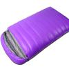 Saco de dormir de plumón, lavable a máquina, resistente al frío, extra grueso, cálido, para viajes, camping, montaña, para adultos