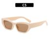 2023 nuevo polígono transfronterizo gafas de sol para PC moda europea y americana ins chica bonita montura pequeña todo combina cóncavo gafas de sol