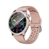 AW83 Smartwatch Llamada Bluetooth IA Frecuencia Cardíaca Oxígeno en Sangre Sueño Multideporte Smartwatch Negro Plateado para Mujer