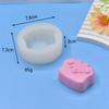 Verão Gatinho Gelado Sorvete Cheesecake Beliscão Molde de Silicone DIY Velas Sabonete Artesanal