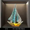 Ornamentos de Vela Suave Velheiro Luxo Acessível Sala de Estar de Alto Padrão Entrada Gabinete de TV Gabinete de Vinho Decorações Artesanato de Escritório