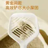Pala para Arena de Gato Plástico Mango Largo Pala para Gato Pala Grande para Excremento de Gato Arena para Gatos Pala Grande Agujero Fino Suministros para Mascotas