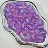 Cuentas Redondas de Resina Doradas Degradadas con Purpurina Fina de 16 mm Imitación Ojo de Gato Cuentas Sueltas para Bolígrafo de Cuentas, Pulsera, Cadena de Teléfono Móvil