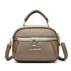 Aliexpress Bolsa Pequena Redonda Lisa Feminina Moda Bolsa para Celular Tendência Alta Qualidade Nova Bolsa Feminina Bolsa Transversal Bolsa de Ombro