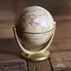 Versão europeia e americana em inglês ornamentos de globo retrô atacado decoração de estudo de globo universal presente requintado