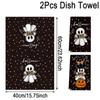 Nuevo Traje de Vajilla para Fiesta de Halloween Fiesta de Vacaciones de Halloween Plato de Papel Decorativo de Calabaza Vaso de Papel de Seda