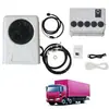 Aire acondicionado grande para camión 24v Aire acondicionado para RV excavadora Aire acondicionado de refrigeración eléctrica para coche Aire acondicionado para estacionamiento de nueva energía