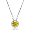 Collar Redondo de Cadena para Clavícula con Colgante Redondo de Plata de Ley S925 de Doce Piedras de Nacimiento Transfronterizo Europeo y Americano Estilo Simple de Amazon