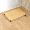Soporte para Impresora con Ruedas, Soporte para Host de Computadora de Escritorio, Estante Móvil con Bandeja Debajo del Escritorio