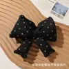 Tela Coreana Dulce de Lunares Relleno de Algodón Tridimensional Lazo Nudo Pinza de Garra DIY Accesorios para el Cabello de Mujer Broche Accesorios para Ropa