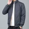 2026 Venta caliente transfronteriza talla grande chaqueta de algodón para cepillo de dientes ultrasónico de lana de cordero para hombre, abrigo de algodón cálido de invierno