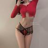 O amor não tem definição * Renda sexy clássica japonesa lingerie feminina charme tentação transparente fina calcinha feminina