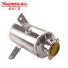Accesorios de Modificación con Impuestos Incluidos: Tanque de Agua Pulido de Aleación Universal y Tanque de Recolección de Aceite 1.5L Tanque de Recolección de Aceite Redondo Tk09