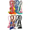 Lanyard Tejido Corto de Moda para Teléfono Móvil Anillo de Doble Propósito Multifuncional Correa de Muñeca Cuerda de Poliéster Fuerte Anti-Pérdida Accesorios