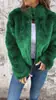 Chaqueta informal con cremallera y cuello alto de piel sintética para mujer, otoño e invierno, transfronteriza, de Amazon 2024, para mujer europea y americana