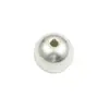 Plata de Ley 925 Redonda de un Solo Círculo Hecha a Mano DIY Joyería Pulsera Collar Conexión Final Accesorios Fábrica Stock Listo Entrega 48H