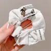 Colección de scrunchies de verano: versátiles ligas coreanas para el cabello, cuerdas para el cabello estilo universitario fresco, accesorios elásticos para el cabello, accesorios para la cabeza para mujeres