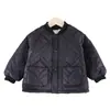 Chaqueta de Béisbol Acolchada Engrosada para Niños Otoño/Invierno 2026 Nuevo Estilo Invierno Streetwear Fresca Chaqueta de Algodón Acolchada Top