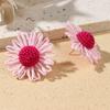 Estrella de Mar Sal Marina Pendientes Estrella de Mar Personalidad Exagerada Pendientes Estilo Vacacional para Mujer Verano Diseño Sensorial de Viaje Junto al Mar Pendientes