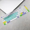Adequado para teclado de 15,6 polegadas para laptop mecânico criador Young15 I3-10110U película de teclado almofada