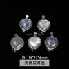 Jingde Joias Pingente de Cristal Natural Água-marinha Caixa Mágica Pingente de Turmalina Pedra da Lua Acessórios para Joias DIY Atacado