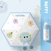 Al por mayor 50% de descuento Mini Sombrillas de Sol para Mujer Protección Solar Sombra UV Lluvia o Sol Ultraligeras Compactas Portátiles Sombrillas Personalizadas