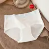 Calzones de Algodón para Bebé Clase A, Algodón Puro para Mujer de Cintura Media, Grado 10A, Antibacterianos, Tiro Extendido, Cobertura Total para Mujer