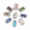 Atacado do Fabricante Fundo de Cobre Corrente de Garra Longa Fivela de Garra de Cristal Acessórios de Diamante Fivela de Diamante de Vidro Roupas Véu Joias de Casamento