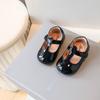 Sapatos de Bebê Femininos Primavera e Outono Novos Sapatos para Crianças Pequenas Meninas Sapatos Estilista Princesa Sapatinhos de Bebê com Solado Macio Sapatos de Jardim de Infância