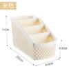 Caja de almacenamiento de cosméticos para el hogar, para brochas de maquillaje, lápiz labial, escritorio, acabado, escritorio, caja de almacenamiento simple