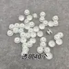 Hebillas universales para zapatos tipo zueco, dijes transparentes desmontables para zapatos, hebillas base de plástico para DIY, accesorios hechos a mano