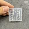 Molde para Uñas Artísticas Herramientas DIY Molde Transparente para Uñas Flor de Lazo Decorativa Película de Silicona Hecha a Mano Venta al por Mayor Transfronteriza
