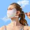 Fábrica de Origem Verão Novo Máscara Protetora Solar Seda Gelo Feminina Verão Quebra-Sol Alto Valor Nylon Máscara Facial Kini