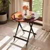 Mesa dobrável aluguel quarto mesa de jantar simples barraca mesa quadrada casa apartamento pequeno mesa redonda mesa de jantar dormitório varanda