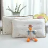 Par de Fundas de Almohada de Algodón Puro 48x74 para el Hogar para Adultos 100% Algodón Funda Interior para Relleno de Almohada Individual Nuevo Estilo 2026
