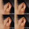 Aretes de Ópalo de Aleación de Titanio G23 Clavos para Labios Clavos para Uñas con Garras Pasadores Perforados Clavos para Hueso de la Oreja Joyería para Piercings Corporales