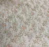 Tecido Chiffon 100g Estampado Xadrez Amassado Pequeno Floral Tecido para Vestido Camisola Feminino Transfronteiriço