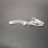 Porta-Crachá Branco Azul Transparente Clipe de Cordão de Plástico Porta-Crachá de Trabalho Crachá de Identificação Escolar Cordão com Nome de Funcionário