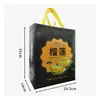 Bolsa de Tote de Durian de Verano, Bolsa Térmica de Durian, Bolsa Térmica de Musang King, Aislamiento Refrigerado de Papel de Aluminio, Doble