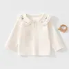 Nova coleção de outono: Tops de bebê confortáveis e fofos estilo princesa para meninas, feitos com tecido Classe A e construção sem costura