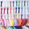 Cuero PU Costura de Borde Núcleo Redondo Envuelto en Correa Correa para Hombro Cuerda Accesorios DIY Tracción Cuerda de Cuero Trenzado